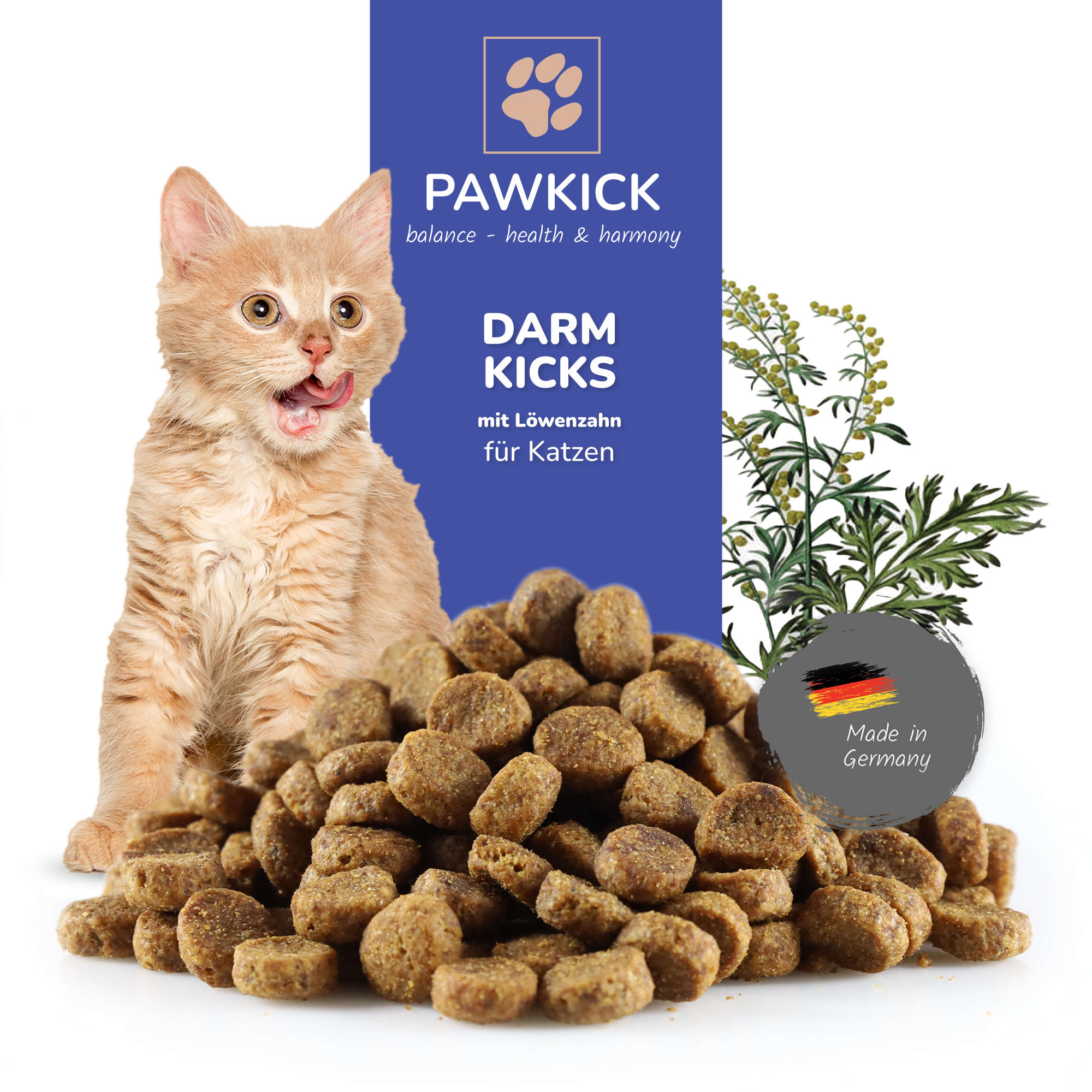 PAWKICK DARM-KICKS Cat - 3 Monatskur!